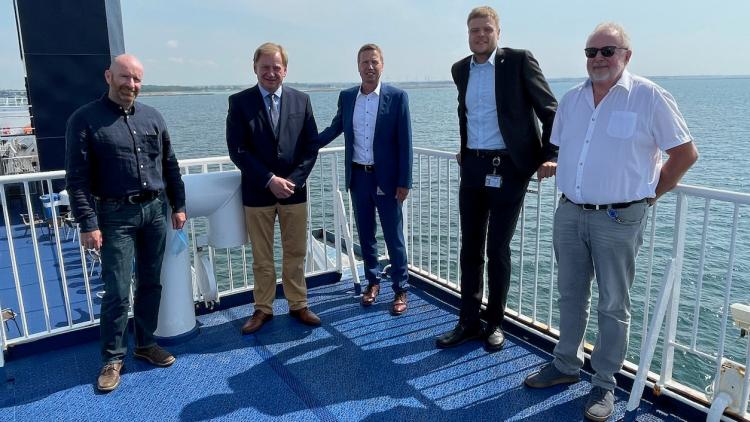 Ingo Gädechens bei der Reederei Scandlines