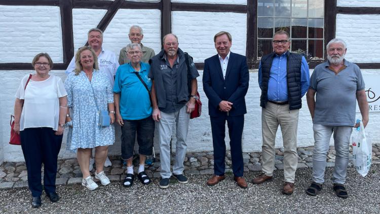 Ingo Gädechens im Gespräch mit dem DGB