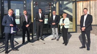 Ingo Gädechens zu Besuch bei den Stadtwerken Neustadt i.H.